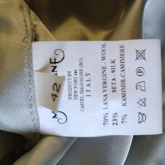 Mary Jane Italy Indie Designer Red Plaid Belted Vintage Inspired Wool Dress - Picture 7 of 8